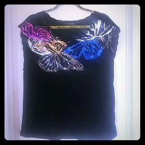 Forever 21 Black Blouse